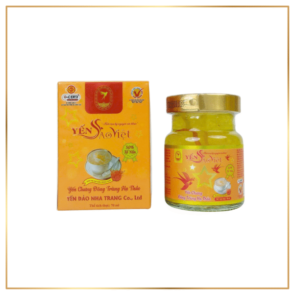 Yến sao việt chưng đông trùng hạ thảo Hũ đơn 70ML