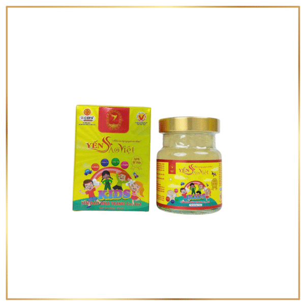 Yến sao KID'S dành cho trẻ em Hủ đơn 50% yến 70ML